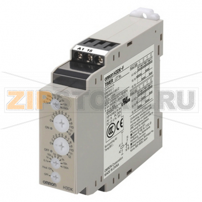 Таймер Omron H3DK-F 24-240VAC/DC 