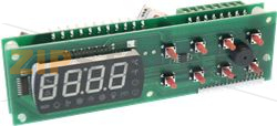 CONTROL UNIT EVCO EVX205 5 RELAYS 8 KEYS 