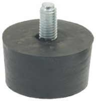 PIEDINO IN GOMMA ø 36 mm M8