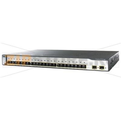 Коммутатор 24xFE Duplex SC, 2xSFP Cisco WS-C3750-24FS-S 