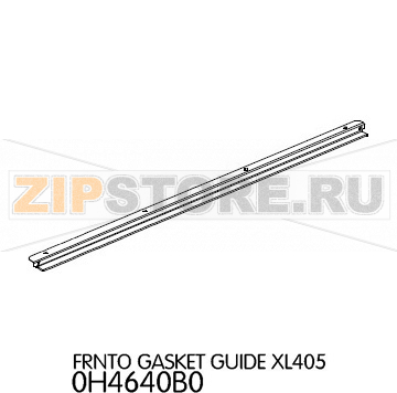 Frnto gasket guide Unox XL 405 Frnto gasket guide Unox XL 405Запчасть на деталировке под номером: 12Название запчасти на английском языке: Frnto gasket guide Unox XL 405
