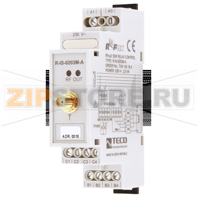 TECO R-IS-0203M-A, control of 3 external SSR 
