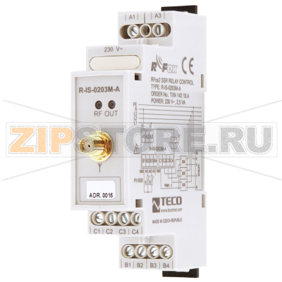TECO R-IS-0203M-A, control of 3 external SSR 