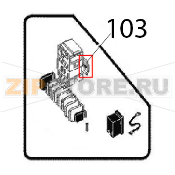 Omega bracket Angelo Po FC241G Omega bracket Angelo Po FC241GЗапчасть на деталировке под номером: 103