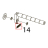 Damper spring Toshiba TEC B-SX4T-GS20-QM-R