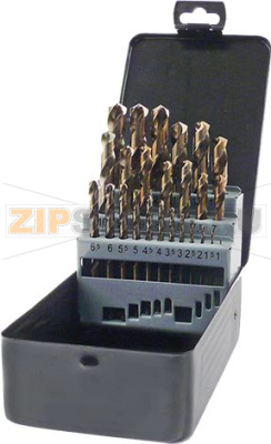 KIT HELICAL TIPS FOR METAL 25 pcs 