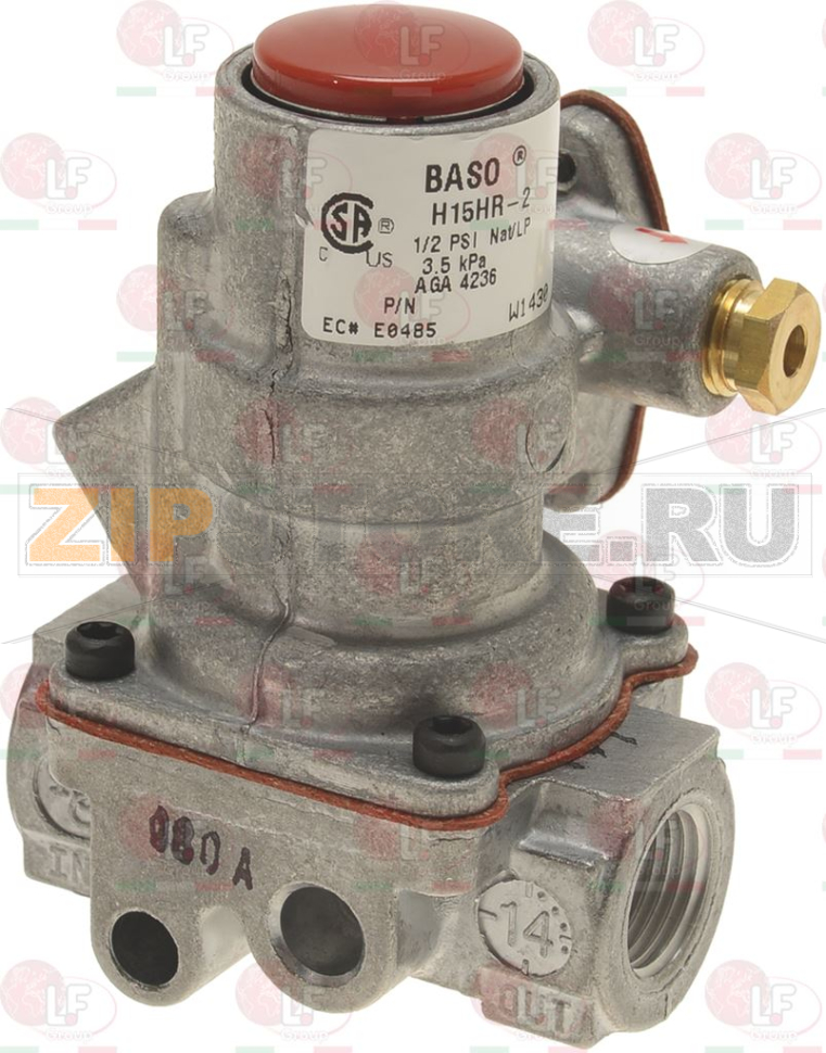 ГАЗОВЫЙ КЛАПАН Ø 3/8 ДЮЙМА FF H15HR-2 