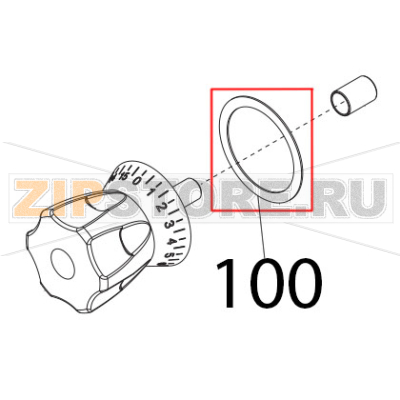 Rondella plex man. num. Sirman Mirra 300 Y09 Rondella plex man. num. Sirman Mirra 300 Y09Запчасть на деталировке под номером: 100