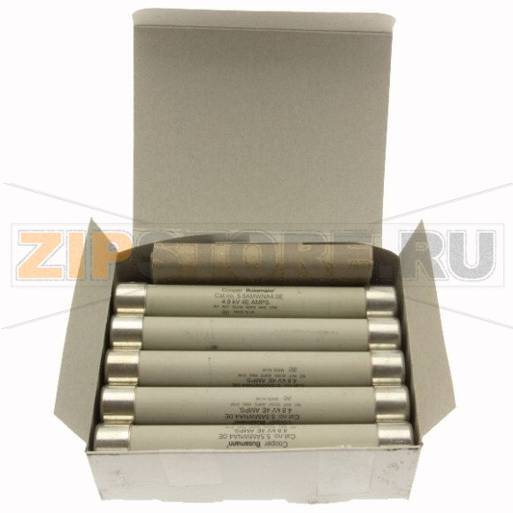 Предохранитель VT, 5 A, AC 5.5 kV, 50 кА, 142x20.6 мм, тип E, 5E Eaton 5.5KV 5.0A FUSE 