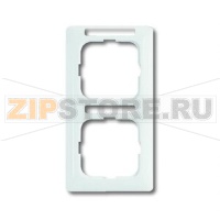 Рамка двухместная ABB 2CKA001754A4059