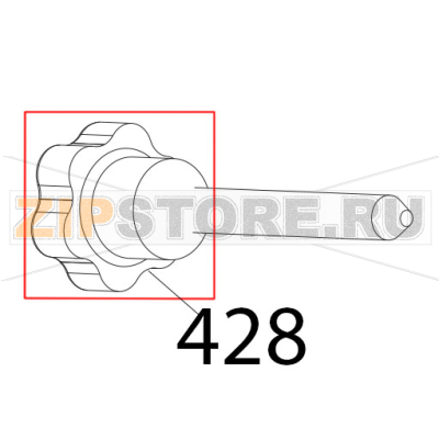 Manopola prig. affil. M8, 6 lobi Sirman Mirra 250 C Manopola prig. affil. M8, 6 lobi Sirman Mirra 250 CЗапчасть на деталировке под номером: 428