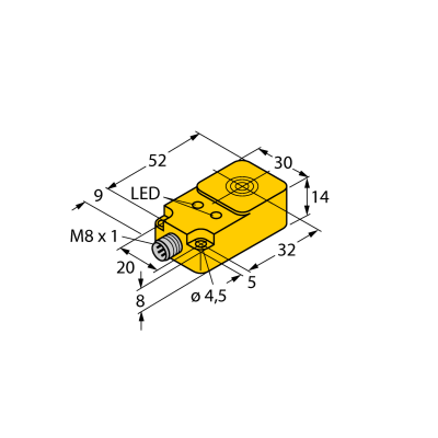 Датчик индуктивный Turck NI20-Q14-AP6X2-V1131 