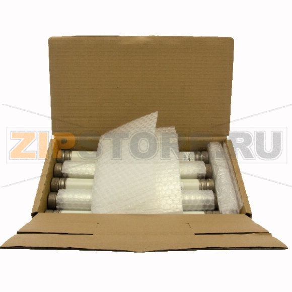 Предохранитель VT, 2 A, AC 15.5 kV, 80 кА, 327x41.3 мм, IEC US, тип E, 2E Eaton 5.5KV 2A 12" FUSE 1434 