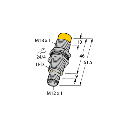 Датчик индуктивный Turck NI15U-M18M-VP6X-H1141 