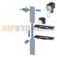 Сборочный комплект, для создания 4-пол. 3NP1 для сборки на 60mm системы шин 8US, для ТР NH1 с плоскими или рамочными клеммами, аксессуар для 3NP1 предохр.выкл. -разъединителя Siemens 3NP1944-1ED00