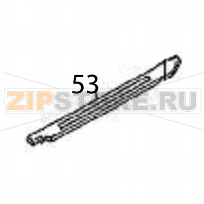 Disp sensor cover Sato HR224 TT Disp sensor cover Sato HR224 TTЗапчасть на деталировке под номером: 53Название запчасти на английском языке: Disp sensor cover Sato HR224 TT.
