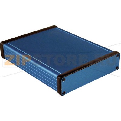 Корпус алюминиевый 160x125x30.5 мм, синий, 1 шт Hammond 1455P1601BU 