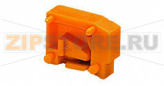 Spacer; for doubling the pin spacing; orange Wago 235-316 