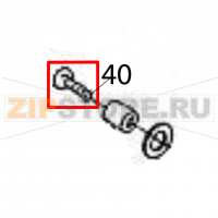 Pan head screw+SW+WS Sato HR224 TT
