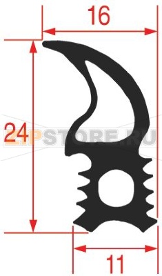 GASKET FOR OVEN DOOR 780x665 mm 