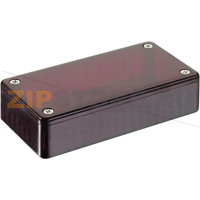 Корпус 150x80x50 мм, материал: поликарбонат, красный, 1 шт Hammond 1591 DTRD 
