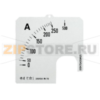 Шкала для амперметра SCL 1/40 A1 ABB 2CSM110128R1041