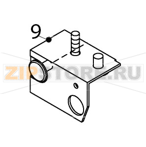 Bearing (front) - water pan Hoshizaki IM-65NE Bearing (front) - water pan Hoshizaki IM-65NEЗапчасть на деталировке под номером: 9