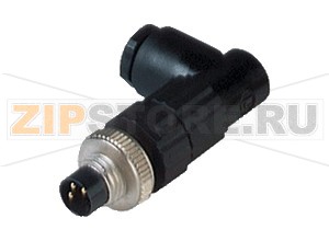 Полевой разъём Field-attachable male connector V3S-WM-MQ Pepperl+Fuchs Описание оборудованияField-attachable male connector, M8, 3-pin