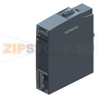 SIMATIC ET 200SP, модуль дискретных выходов, DQ 16x 24V DC/0,5A ST, со стандартными функциями, выход PNP, (source, P-switching), упаковка из 10 шт., для установки на базовый блок типа A0, цветовой код CC00, замещающее значение, диагностика модуля для: КЗ