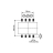 Преобразователь DC/DC, SMD-монтаж, 12 V/DC, 80 mA, 1 W Traco Power TSM 1212S - Преобразователь DC/DC, SMD-монтаж, 12 V/DC, 80 mA, 1 W Traco Power TSM 1212S