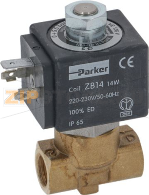 ЭЛЕКТРОМАГНИТНЫЙ КЛАПАН PARKER 2-Х ХОДОВОЙ 220/230В 
