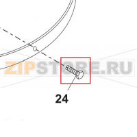 Screw M8x30, Stainless Steel Bear Varimixer AR40 VL-1S                                                              
