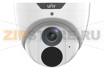 Uniview IPC3612SB-ADF40KM-I0 Видеокамера IP Купольная: фикс. объектив 4.0мм, 2MP, Smart IR 30m, Mic, WDR 120dB, Ultra 265/H.265/H.264/MJPEG, Smart функции, LightHunter, MicroSD, POE, IP67 