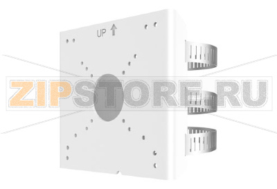 Uniview TR-UP06-C-IN Адаптер для крепления на столб камер серий IPC23XX OEM, IPC23XX/22X, IPC74X, IPC252/26X, 127мм x 136мм x 62.5мм, 0.34кг 