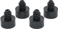 KIT PLASTIC FOOT ø 35x20 mm - 4PCS