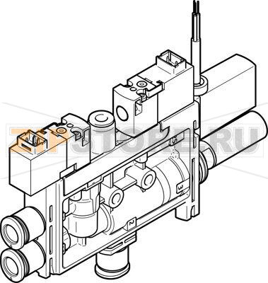 Эжектор Festo OVEL-7-H-15-PQ-VQ4-UA-C-A-V1PNLK-H3 