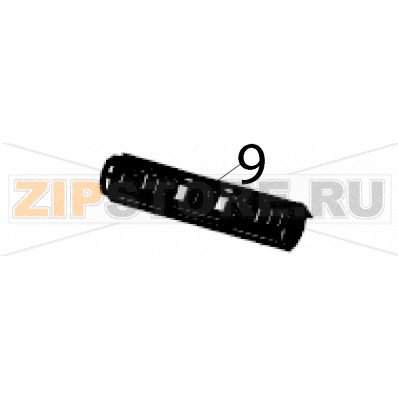 Ribbon boss (4) Sato LT408 RH Ribbon boss (4) Sato LT408 RHЗапчасть на деталировке под номером: 9Название запчасти на английском языке: Ribbon boss (4) Sato LT408 RH.