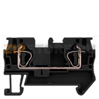 КЛЕММА ПРОХОДНАЯ ПРУЖИННОЕ ПОДСОЕДИНЕНИЕ: 4 ММ2 ЧЕРНЫЙ Siemens 8WH2000-0AG08