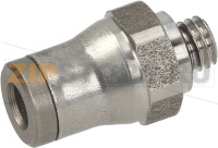 ШТУЦЕР М5 ДЛЯ ТРУБЫ Ø 4 ММ