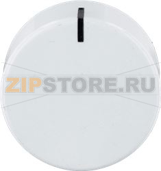KNOB SAMET WHITE ø 35 mm 