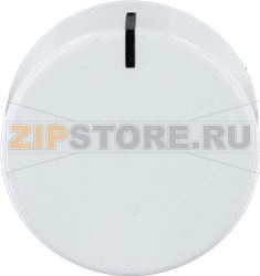 KNOB SAMET WHITE ø 35 mm 