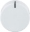 KNOB SAMET WHITE ø 35 mm