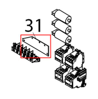 Supporto morsettiera 6 poli Tecnoeka KF 1010 EV UD