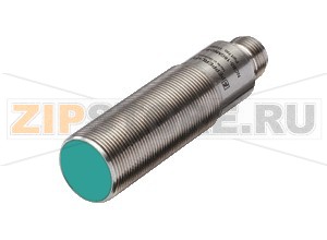 Индуктивный датчик Inductive sensor NCB5-18GM60-B3B-V1 Pepperl+Fuchs General specificationsSwitching functionNormally open/closed (NO/NC) programmableOutput typeAS-InterfaceRated operating distance5 mmInstallationflushAssured operating distance0 ... 4.05 mmActual operating distance4.5 ... 5.5 mm typ. 5 mmReduction factor rAl 0.2Reduction factor rCu 0.15Reduction factor r304 0.62Slave typeA/B slaveAS-Interface specificationV3.0Required master specification&ge V2.1Nominal ratingsOperating voltage26.5 ... 31.9 V via AS-i bus systemSwitching frequency0 ... 100 HzHysteresis1 ... 15  typ. 5  %Reverse polarity protectionreverse polarity protectedVoltage drop at ILVoltage drop IL = 20 mA, switching element on3.4 ... 5 V typ. 4.3 VNo-load supply current&le 25 mAOperating voltage indicatordual-LED, greenSwitching state indicatordual-LED, yellowError indicatordual-LED, redFunctional safety related parametersMTTFd926 aMission Time (TM)20 aDiagnostic Coverage (DC)0 %Compliance with standards and directivesStandard conformityElectromagnetic compatibilityEN 50295:1999-10Approvals and certificatesUL approvalcULus Listed, General PurposeCSA approvalcCSAus Listed, General PurposeCCC approvalCCC approval / marking not required for products rated &le36 VAmbient conditionsAmbient temperature-25 ... 70 °C (-13 ... 158 °F) Storage temperature-40 ... 85 °C (-40 ... 185 °F)Mechanical specificationsConnection typeConnector M12 x 1 , 4-pinHousing materialStainless steel 1.4305 / AISI 303Sensing facePBTHousing diameter18 mmDegree of protectionIP67