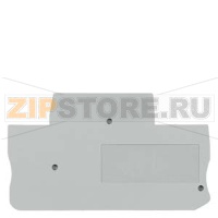 COVERS ДЛЯ TWO TIER КЛЕММАS КЛЕММА РАЗМЕР 2,5 MM2 ШИРИНА 5,2 MM COLOUR GREY Siemens 8WH9000-4SE00