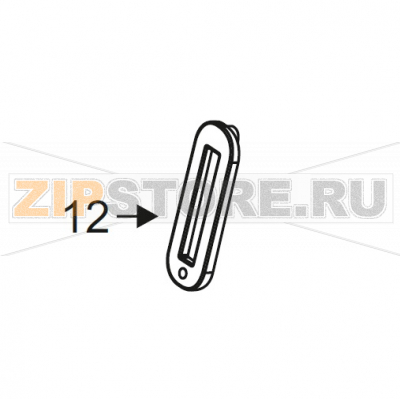 Supporto forcella Macap M2M Supporto forcella Macap M2MЗапчасть на деталировке под номером: 12
