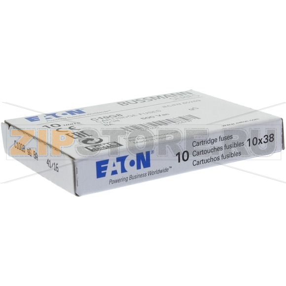 Предохранитель, 8 A, AC 500 В, 120 кА, 10x38 мм, gL/gG, IEC Eaton CYLINDRICAL FUSE 10x38 8A GG 