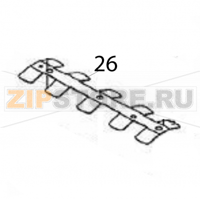 Spring (ribbon boss) Sato M84Pro Spring (ribbon boss) Sato M84ProЗапчасть на деталировке под номером: 26Название запчасти на английском языке: Spring (ribbon boss) Sato M84Pro.