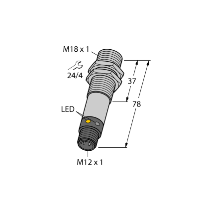 Датчик фотоэлектрический Turck M18SP6LQ 