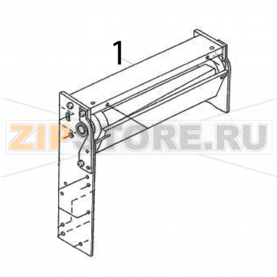Cutter unit Sato M84Pro Cutter unit Sato M84ProЗапчасть на деталировке под номером: 1Название запчасти на английском языке: Cutter unit Sato M84Pro.